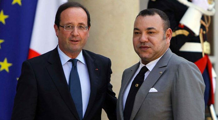 Le Roi Mohammed VI reçu à l’Elysée