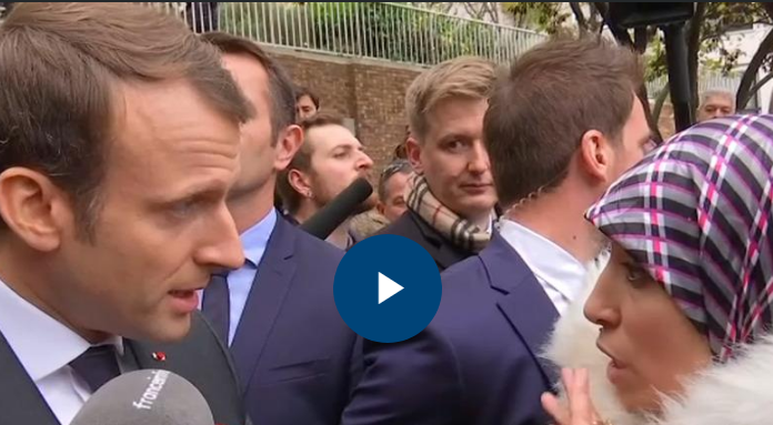 Macron à une marocaine sans papiers: « Il faut retourner dans votre pays ! » (Vidéo)