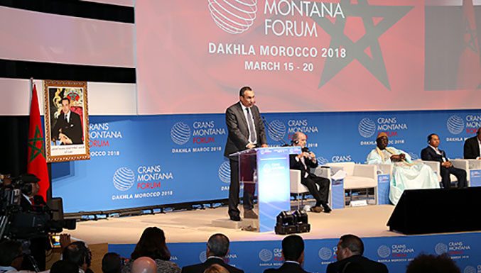 Crans Montana : SM le Roi adresse un message aux participants