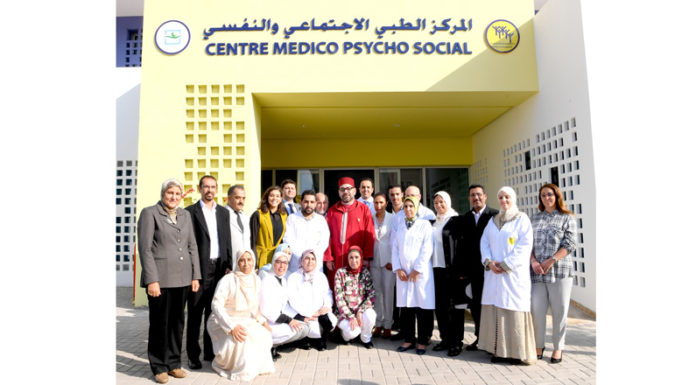 Le Roi Mohammed VI inaugure un centre médico-psycho-social à Tit Mellil dans la province de Médiouna