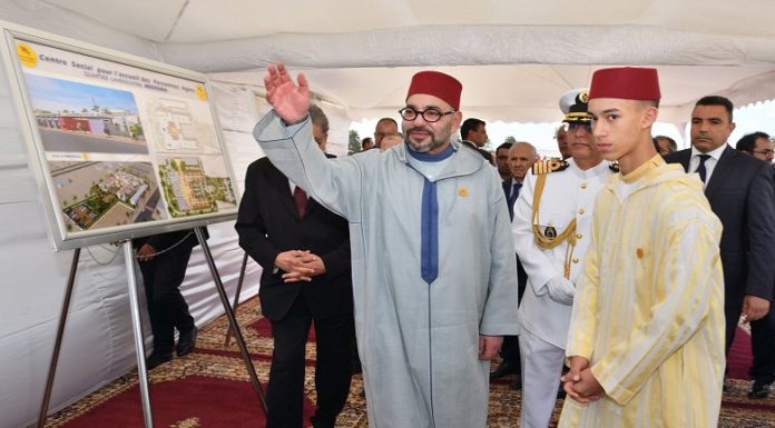 Les travaux de construction d’un Centre social pour l’accueil des personnes âgées, lancées par le Roi Mohammed VI
