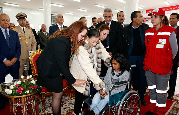 La Princesse Lalla Malika préside la cérémonie de lancement de la Semaine nationale du Croissant rouge marocain