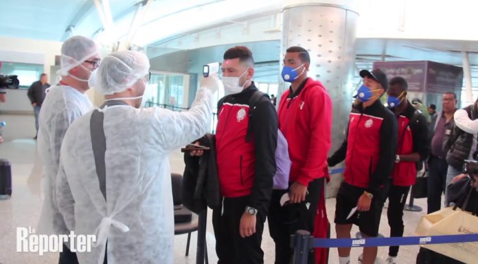 Coronavirus: les joueurs du WAC soumis à un contrôle draconien à l’aéroport de Sousse