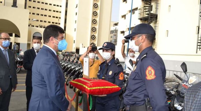 Casablanca: Mustapha Bakkoury remet un lot de véhicules et de motocycles à la préfecture de Police