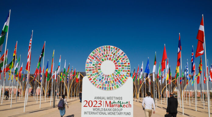 Coup d’envoi des Assemblées annuelles BM-FMI à Marrakech