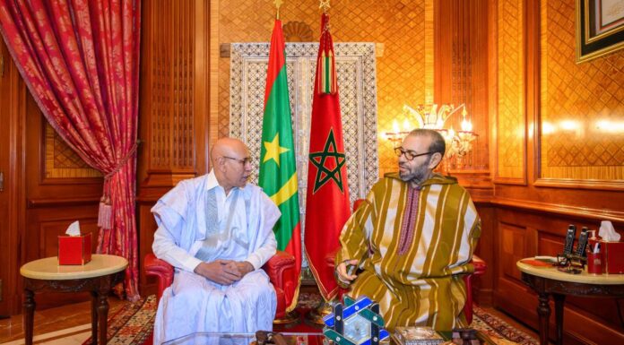 Casablanca: Sa Majesté le Roi Mohammed VI, a reçu Mohamed Ould Cheikh El Ghazouani, Président de la République Islamique de Mauritanie