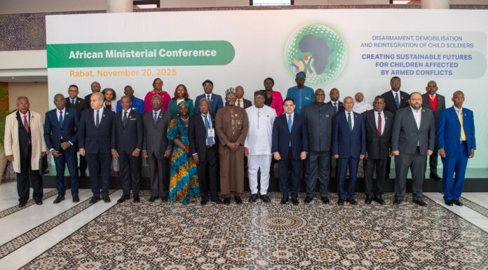 La Déclaration de Rabat sur le Désarmement, la Démobilisation et la Réintégration axée sur les Enfants publiée comme document conjoint du Conseil de Sécurité et de l’Assemblée Générale de l’ONU