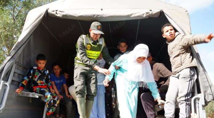 Sidi Kacem : début du retour des citoyens évacués après l’amélioration des conditions météorologiques