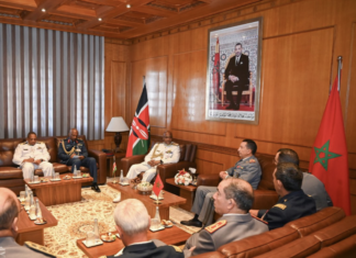 L’Inspecteur Général des Forces Armées Royales s’entretient avec le Chef d’Etat-Major des Forces de Défense du Kenya