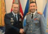 L’Inspecteur Général des FAR s’entretient à Washington avec le Chef d’Etat-Major des Armées des États-Unis