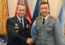 L’Inspecteur Général des FAR s’entretient à Washington avec le Chef d’Etat-Major des Armées des États-Unis