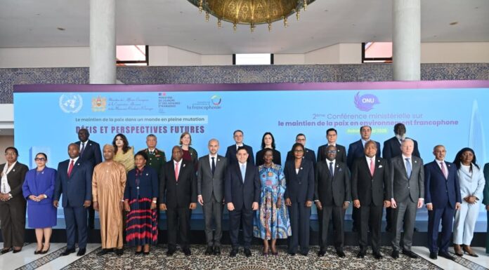 La Conférence ministérielle sur le maintien de la paix en environnement francophone salue le rôle moteur du Maroc en tant que pourvoyeur de paix et de sécurité internationales