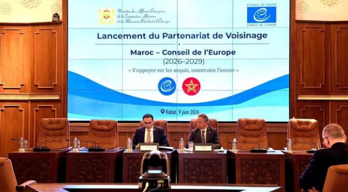 Maroc-Conseil de l’Europe : Lancement du nouveau Partenariat de Voisinage (2026-2029) à Rabat