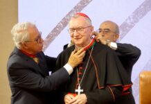 Investiture du Cardinal Pietro Parolin membre d’honneur de l’Académie du Royaume du Maroc