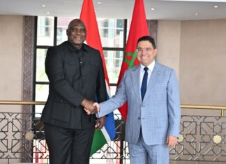 Nasser Bourita reçoit un envoyé spécial du Président de la République de Gambie porteur d’un message écrit à Sa Majesté le Roi Mohammed VI