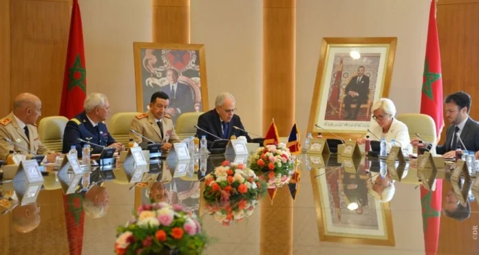 En exécution des Hautes Instructions Royales, Abdeltif Loudyi reçoit la ministre française des Armées et des Anciens Combattants