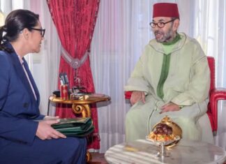 SM le Roi Mohammed VI a reçu Fatima Ezzahra El Mansouri au Palais Royal de Rabat