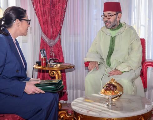 SM le Roi Mohammed VI a reçu Fatima Ezzahra El Mansouri au Palais Royal de Rabat