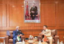 L’Inspecteur Général des FAR reçoit le Chef d’Etat-Major des Forces Armées des Émirats Arabes Unis